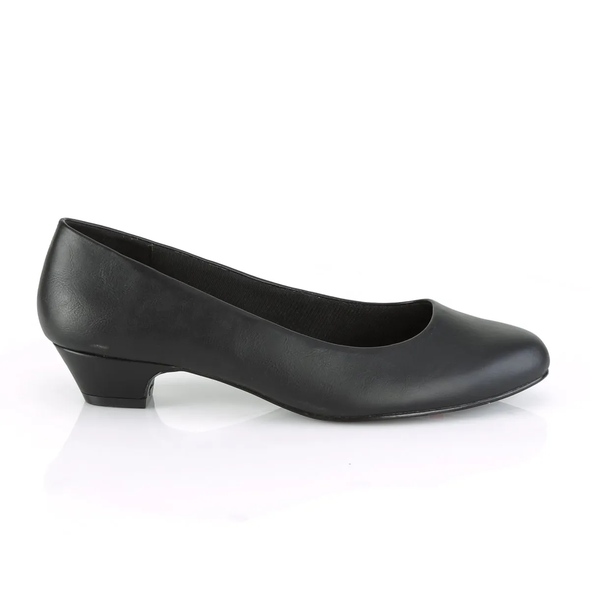 Pleaser Pink Label Gwen-01-Black-Size 12-Clearance