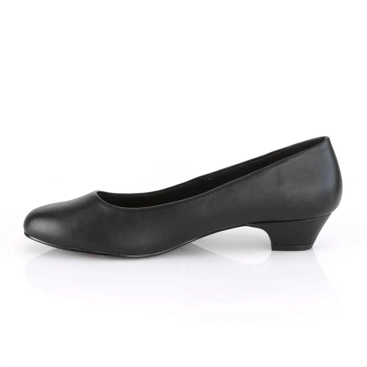 Pleaser Pink Label Gwen-01-Black-Size 12-Clearance