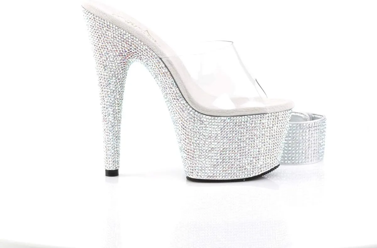 Pleaser Women's Bejeweled-712 Platform Sandal