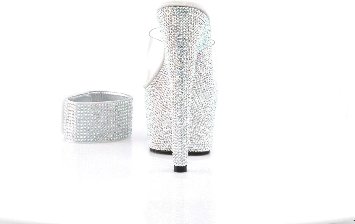 Pleaser Women's Bejeweled-712 Platform Sandal