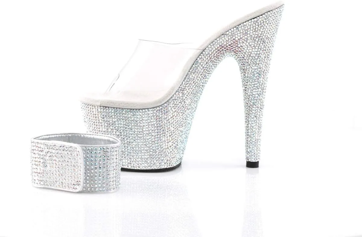 Pleaser Women's Bejeweled-712 Platform Sandal