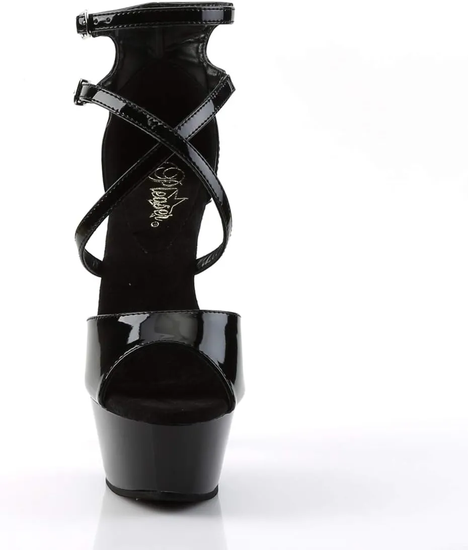 Pleaser Women's Kiss 254 Platform Sandal