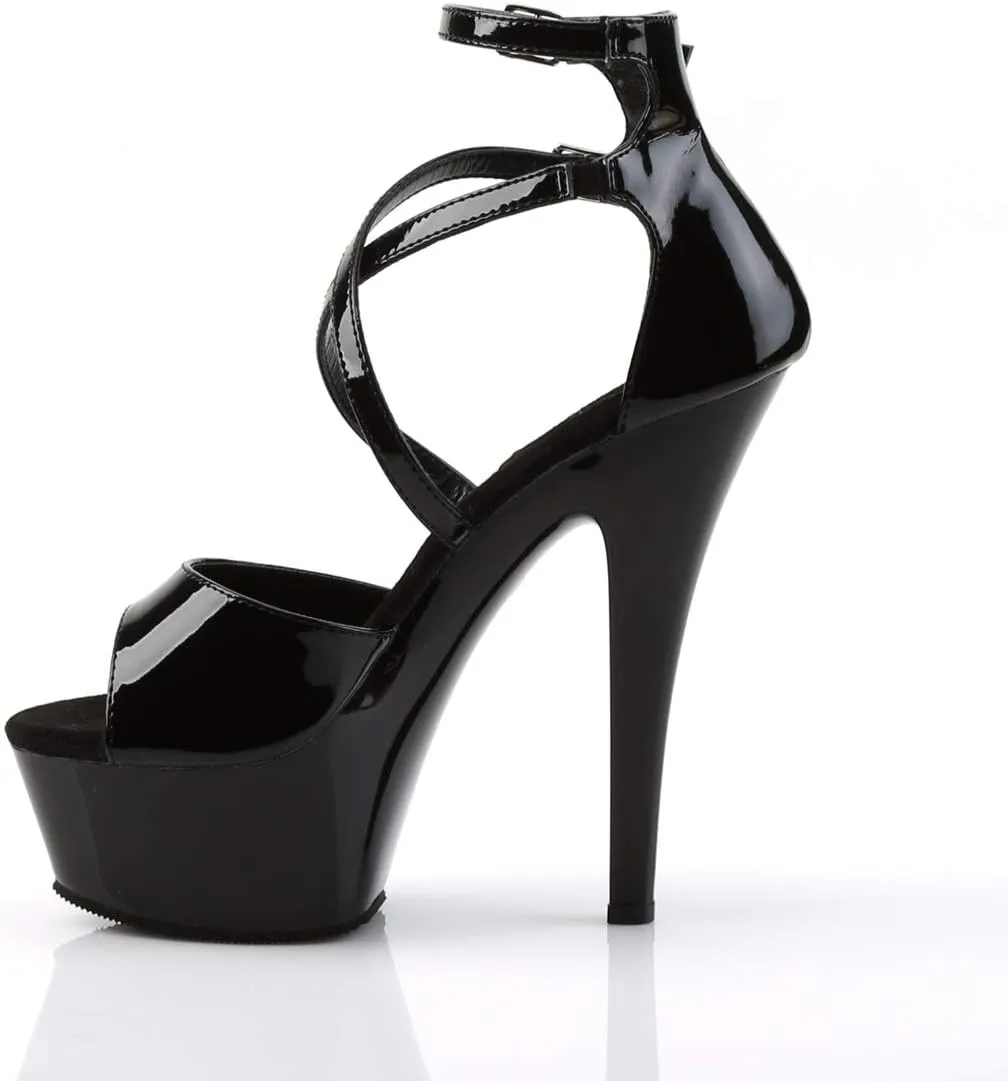 Pleaser Women's Kiss 254 Platform Sandal
