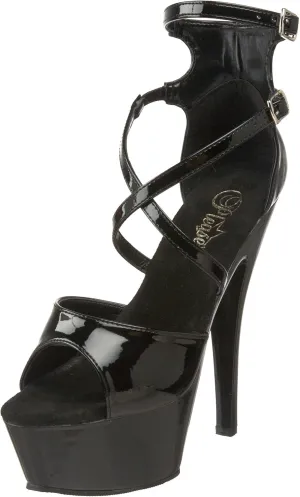 Pleaser Women's Kiss 254 Platform Sandal