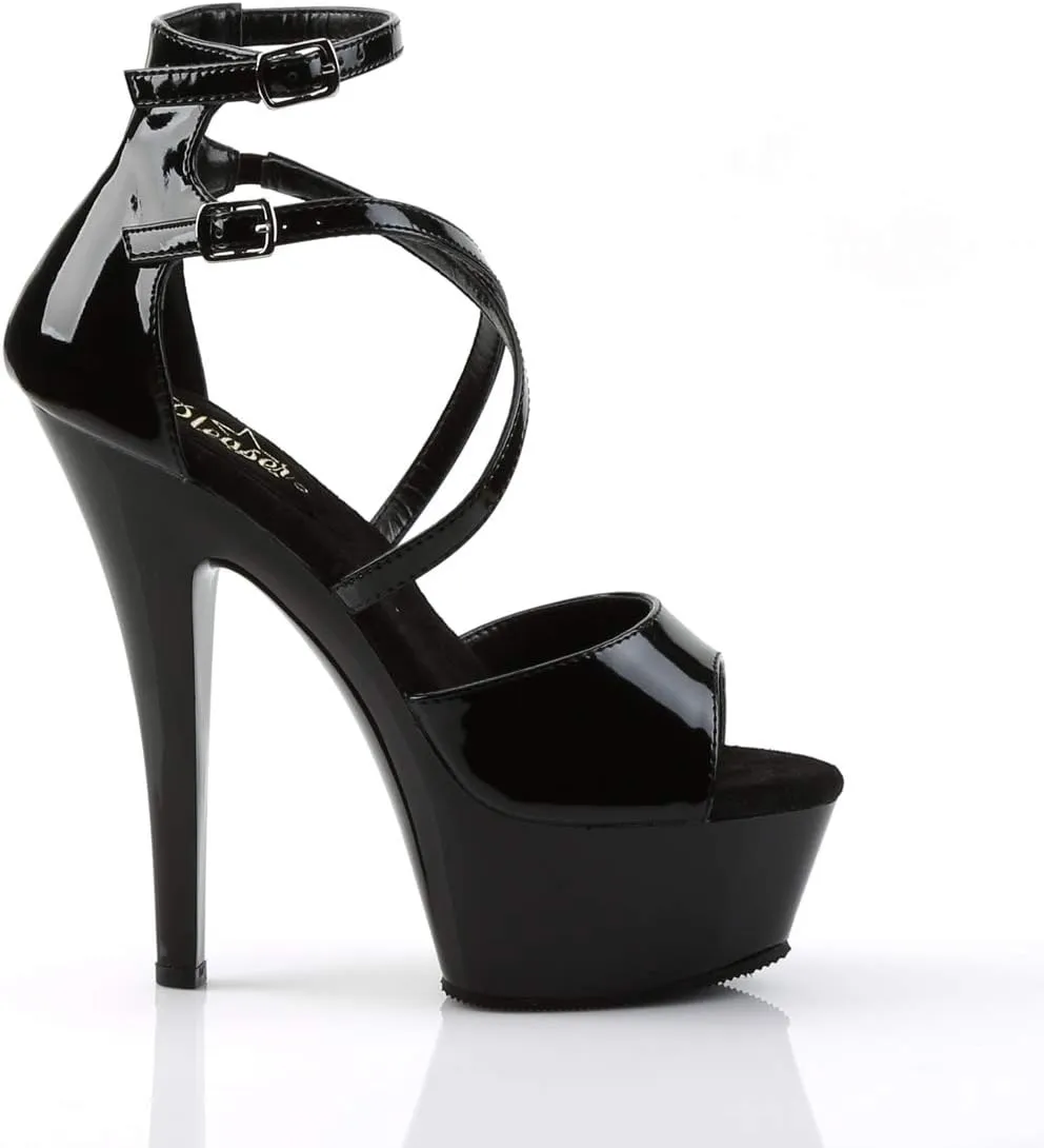 Pleaser Women's Kiss 254 Platform Sandal