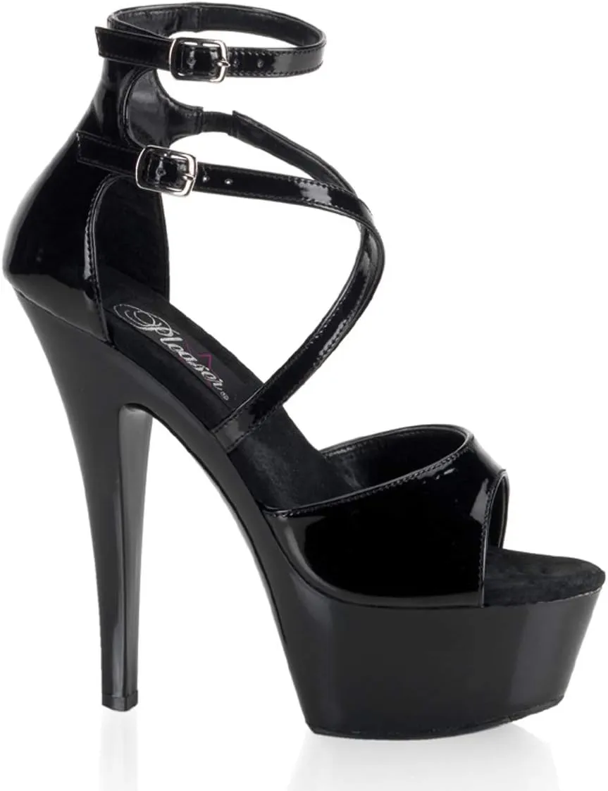 Pleaser Women's Kiss 254 Platform Sandal