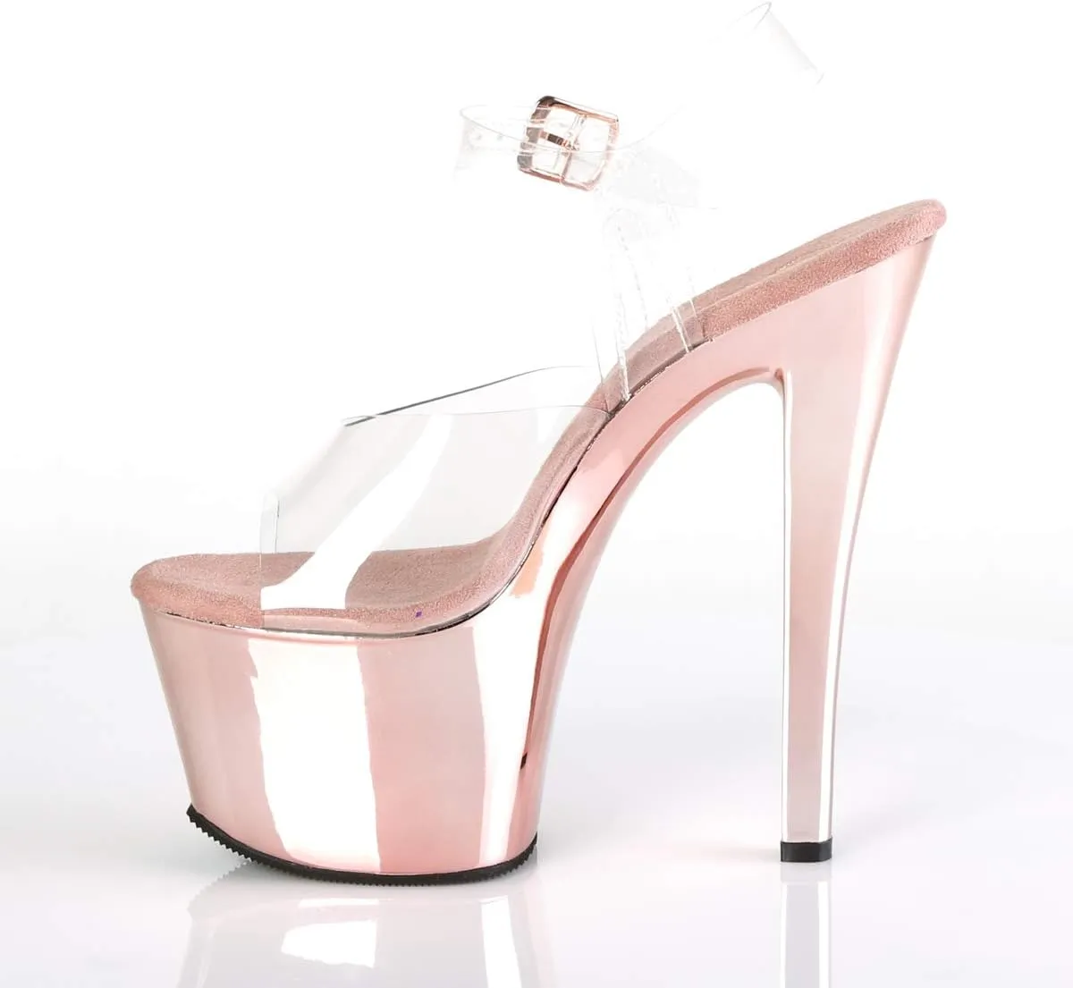 Pleaser Women's SKY308/C/GCH Platform Dress Sandal