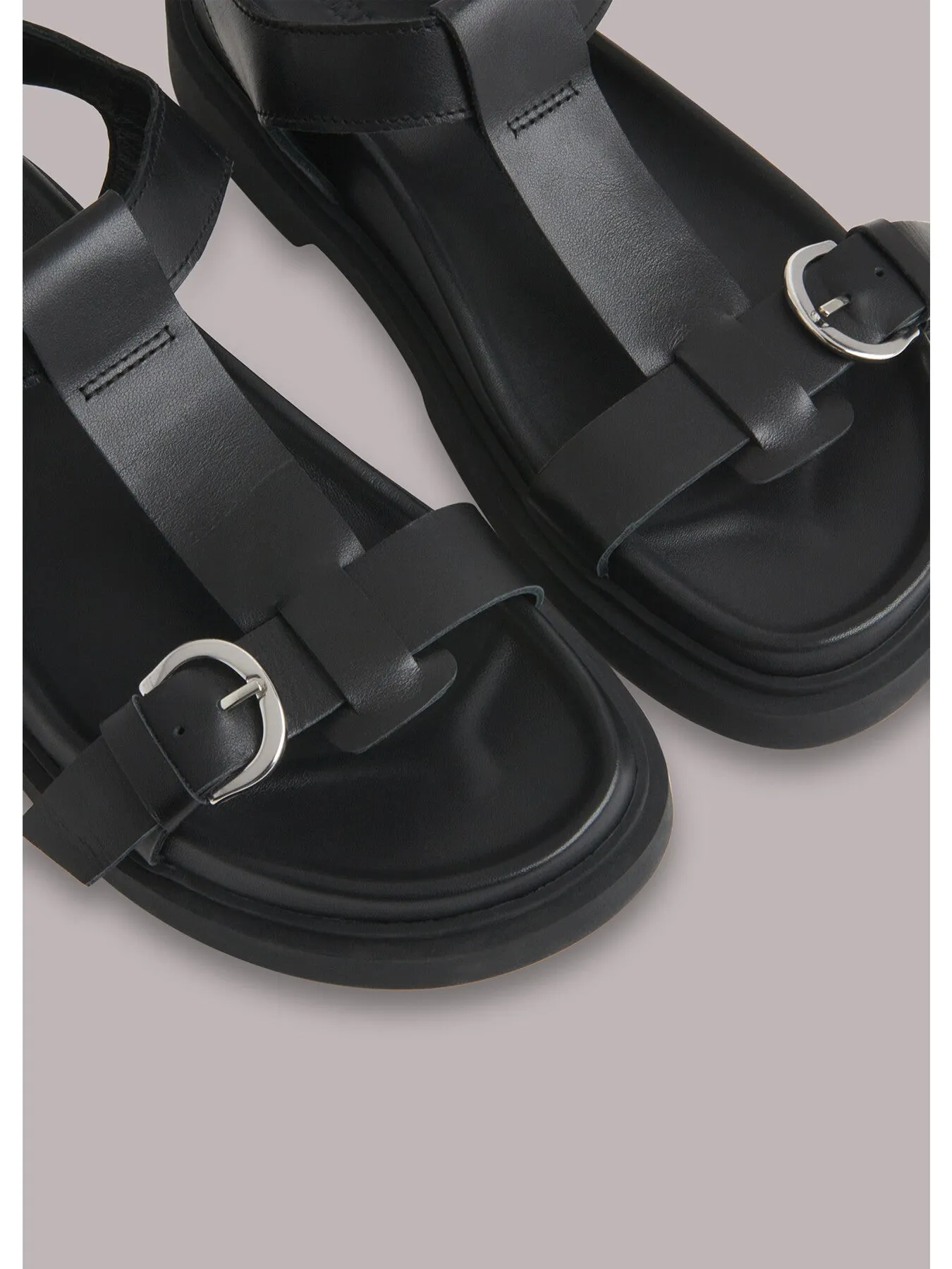 Porto Double Buckle Sandal