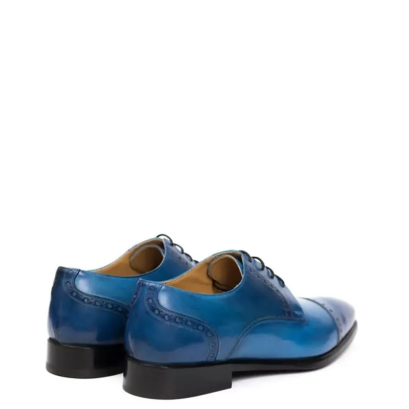 Premium Handmade Leather CapToe Oxford Shoes