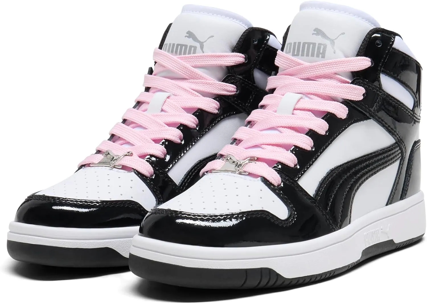 PUMA Unisex-Child Rebound Layup Mid Sneaker