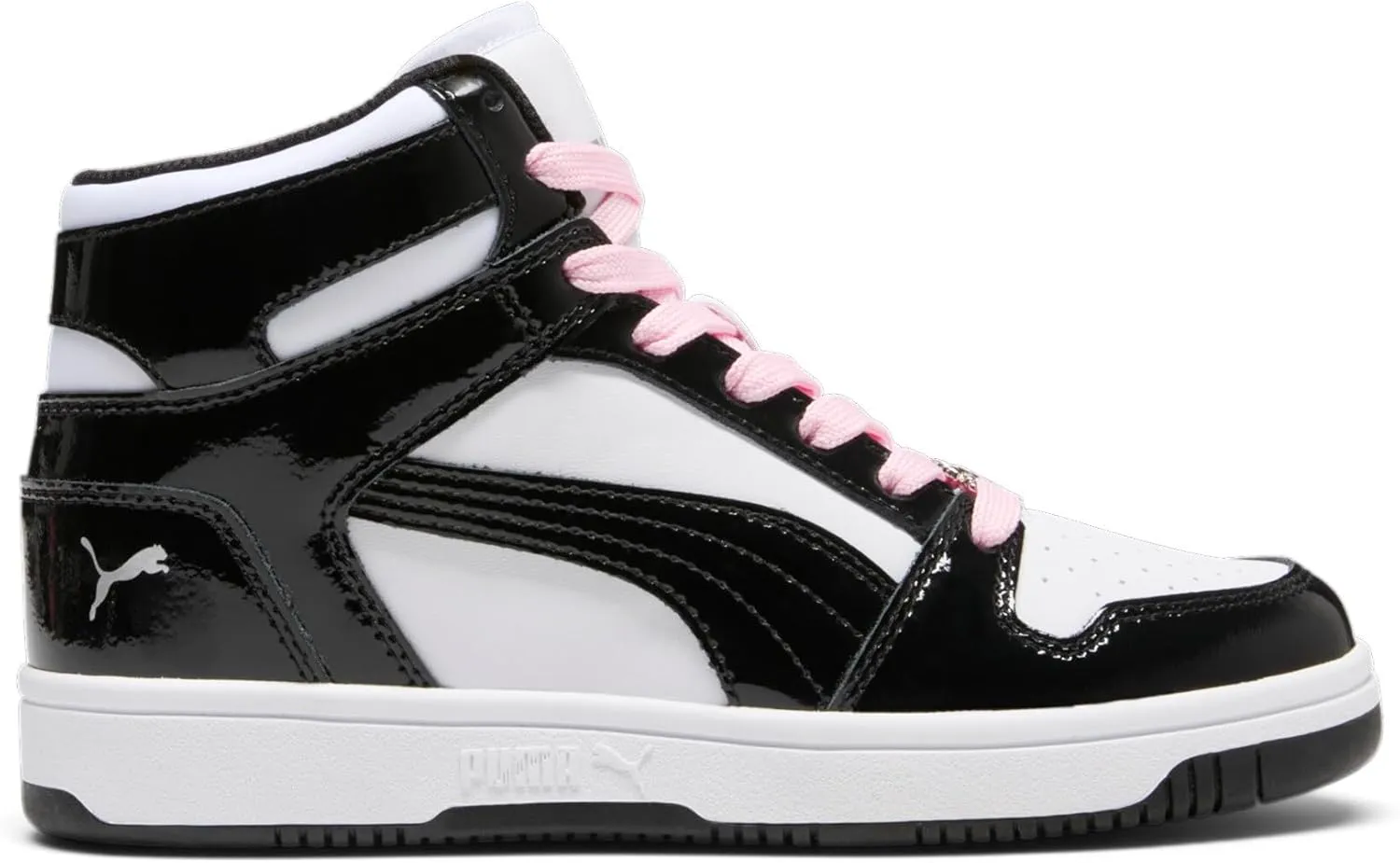 PUMA Unisex-Child Rebound Layup Mid Sneaker