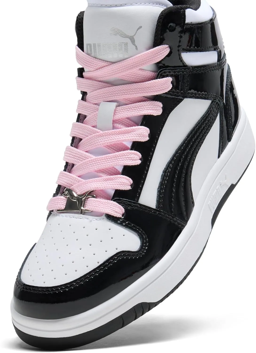 PUMA Unisex-Child Rebound Layup Mid Sneaker