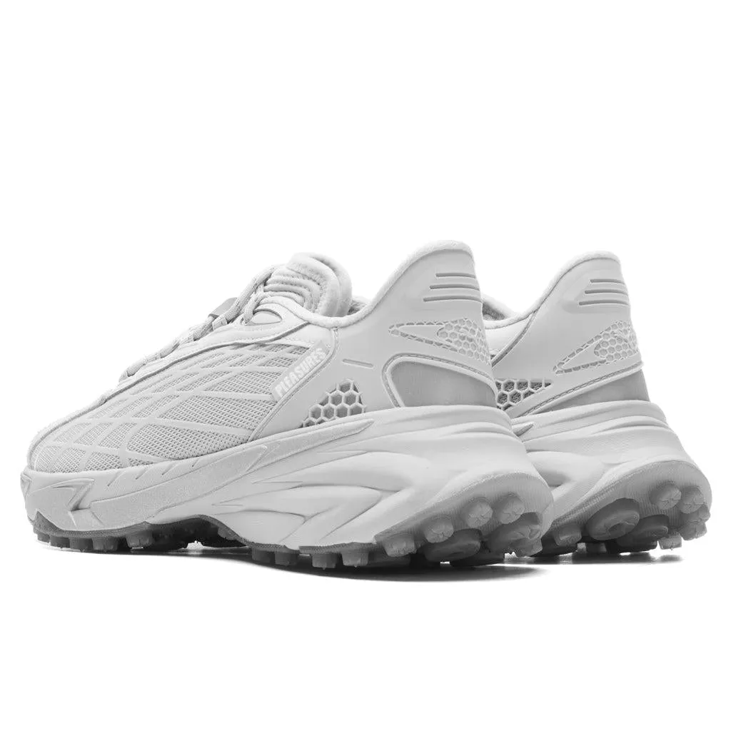 Puma x Pleasures Spirex Glacial Cool Light Grey 396037-02 Shoe Sneaker Trainer