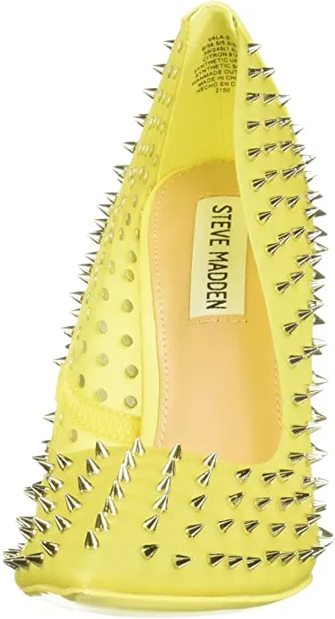 Pumps Toe Risk-free returns Stiletto Madden Citron Embellished Dress Printed Pointed Superior Steve Vala-S High
