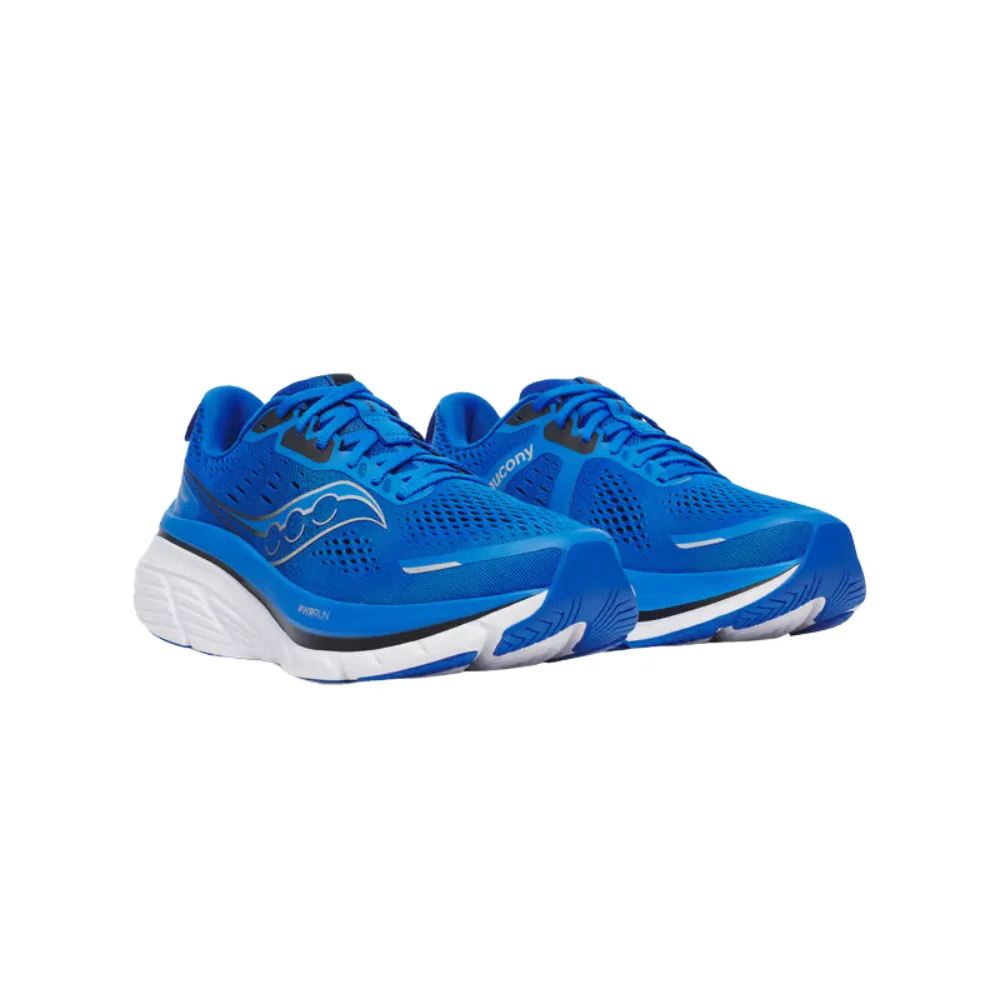 Saucony Guide 18 (D Standard) Mens Skydiver/Black