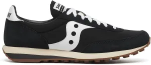 Saucony Unisex Trainer 80 Sneaker, Black/White, 8 US Women