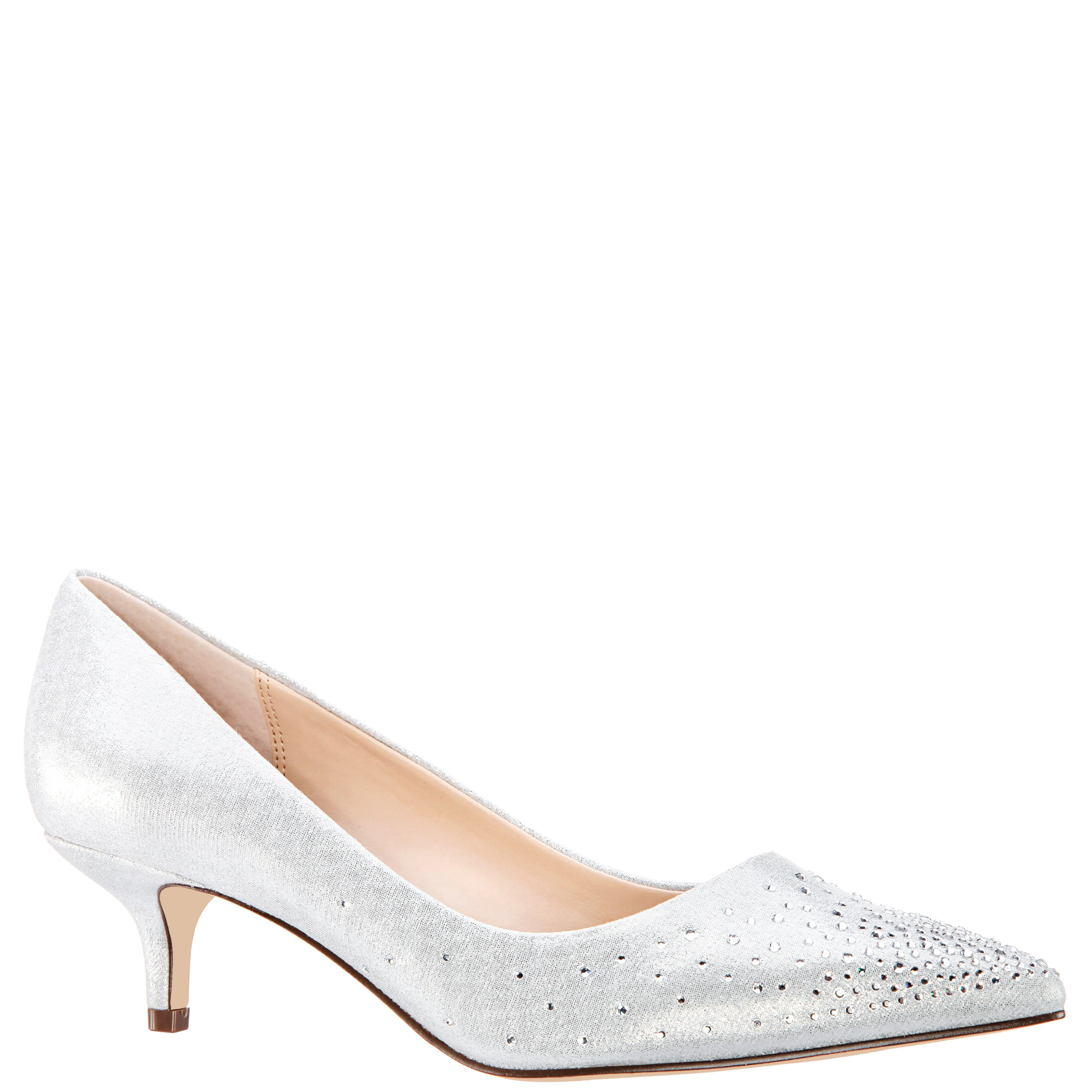 SAWYER-TRUE SILVER REFLECTIVE SUEDETTE