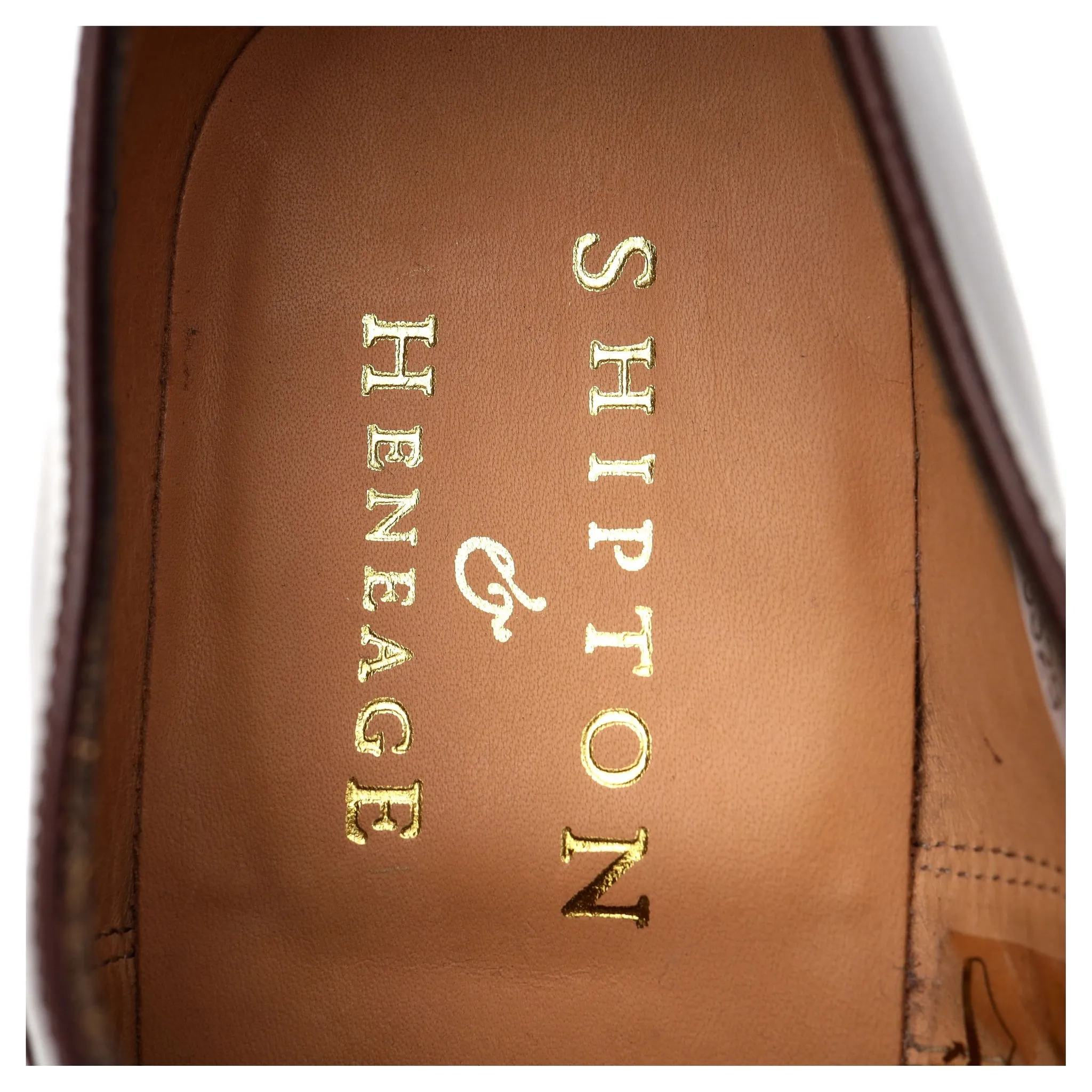 Shipton & Heneage '9802T' Brown Leather Oxford UK 9.5