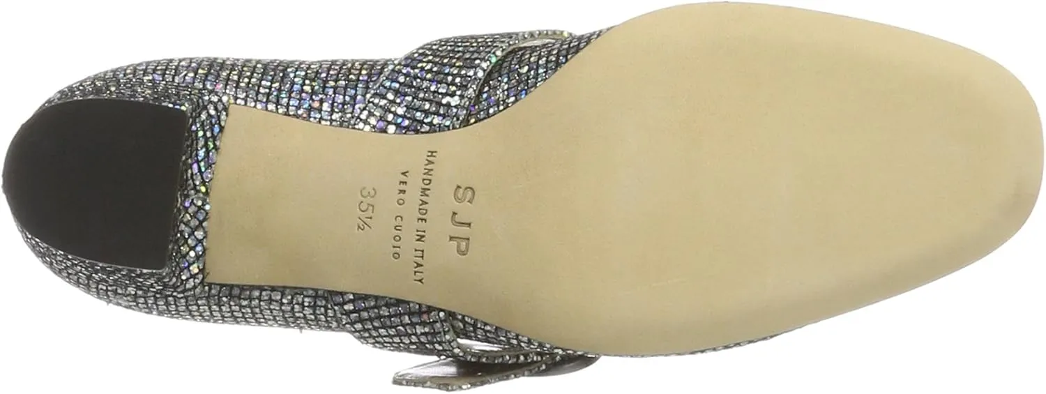 SJP by Sarah Jessica Parker Women's Tartt Round Toe Mary Jane Block Heel