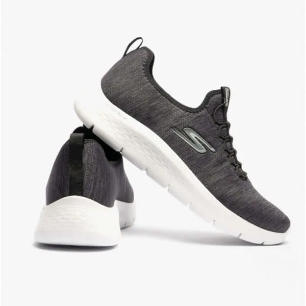 Skechers 216484/BKW GO WALK FLEX-ULTRA Mens Trainers Black/White