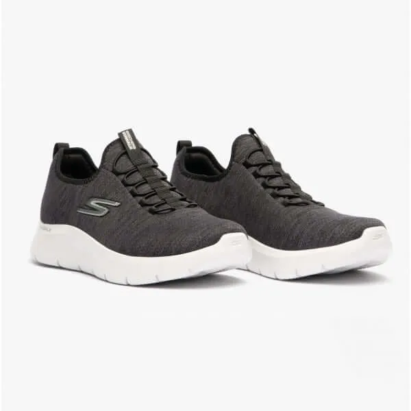 Skechers 216484/BKW GO WALK FLEX-ULTRA Mens Trainers Black/White
