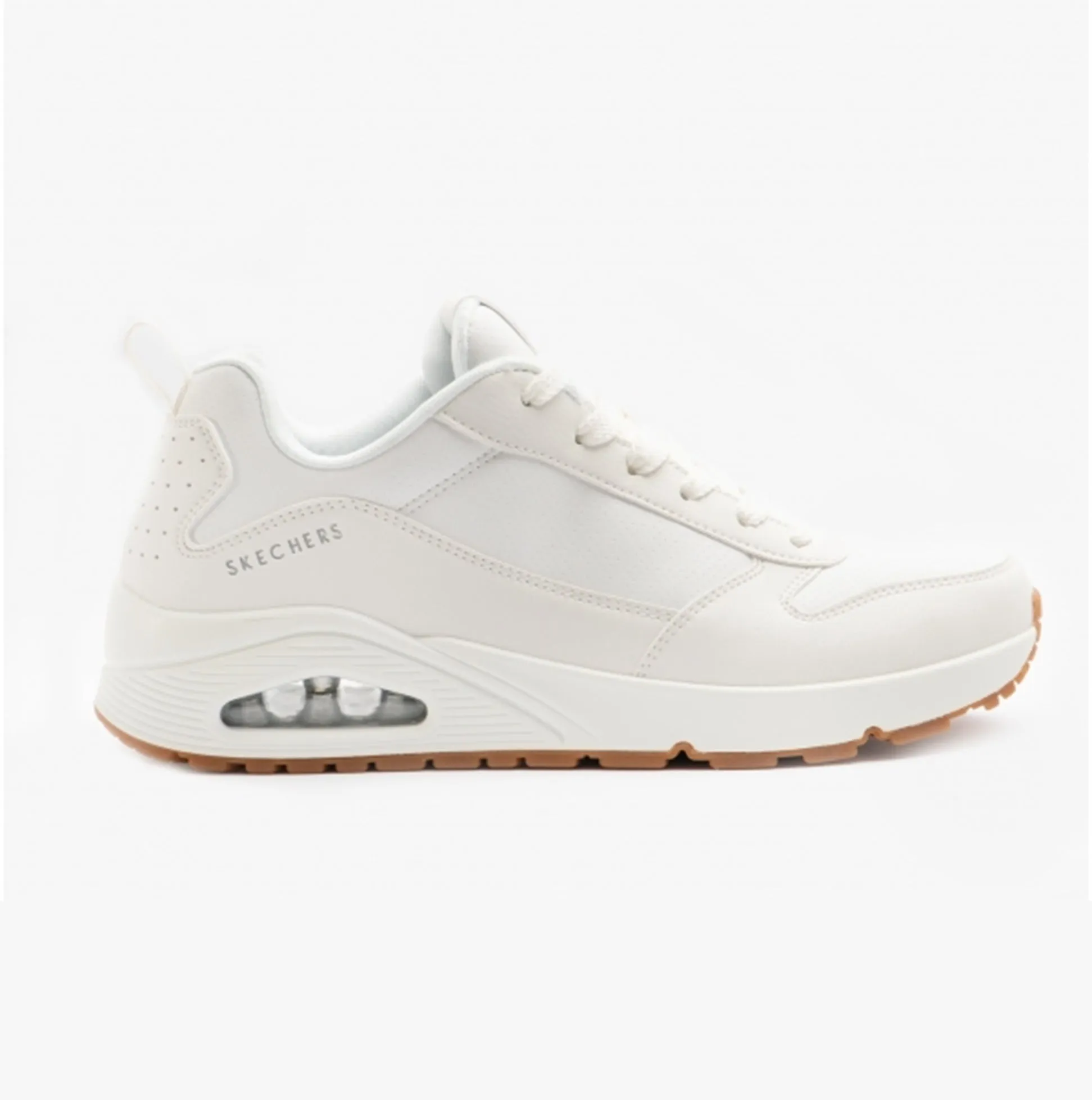 Skechers 232152/WHT UNO Mens Casual Trainers White