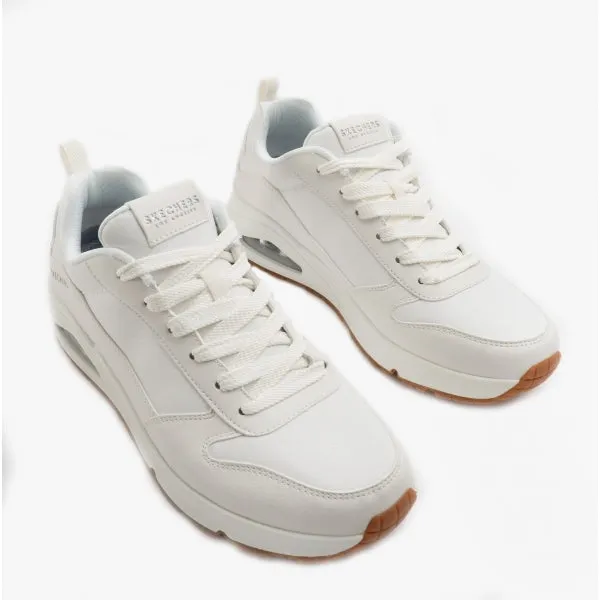 Skechers 232152/WHT UNO Mens Casual Trainers White