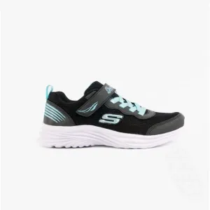 Skechers 302442L/BKAQ DREAMY DANCER - PRETTY FRESH Girls Trainers Black/Aqua
