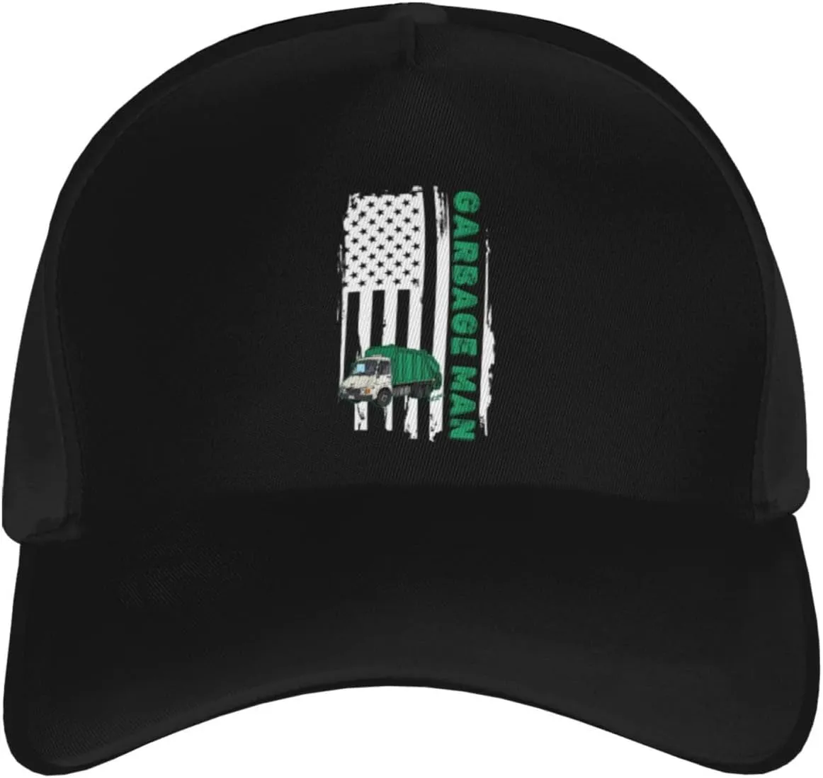 Sorry I'm Late I Saw A Garbage Truck Funny Garbage Truck Baseball Hats for Men and Women Adjustable Trucker Hat Baseball Cap