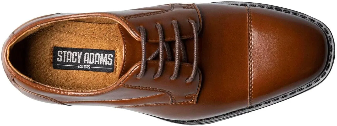 STACY ADAMS Boy's Kallum Cap Toe Oxford