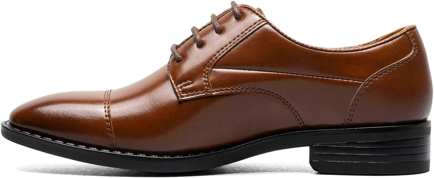 STACY ADAMS Boy's Kallum Cap Toe Oxford