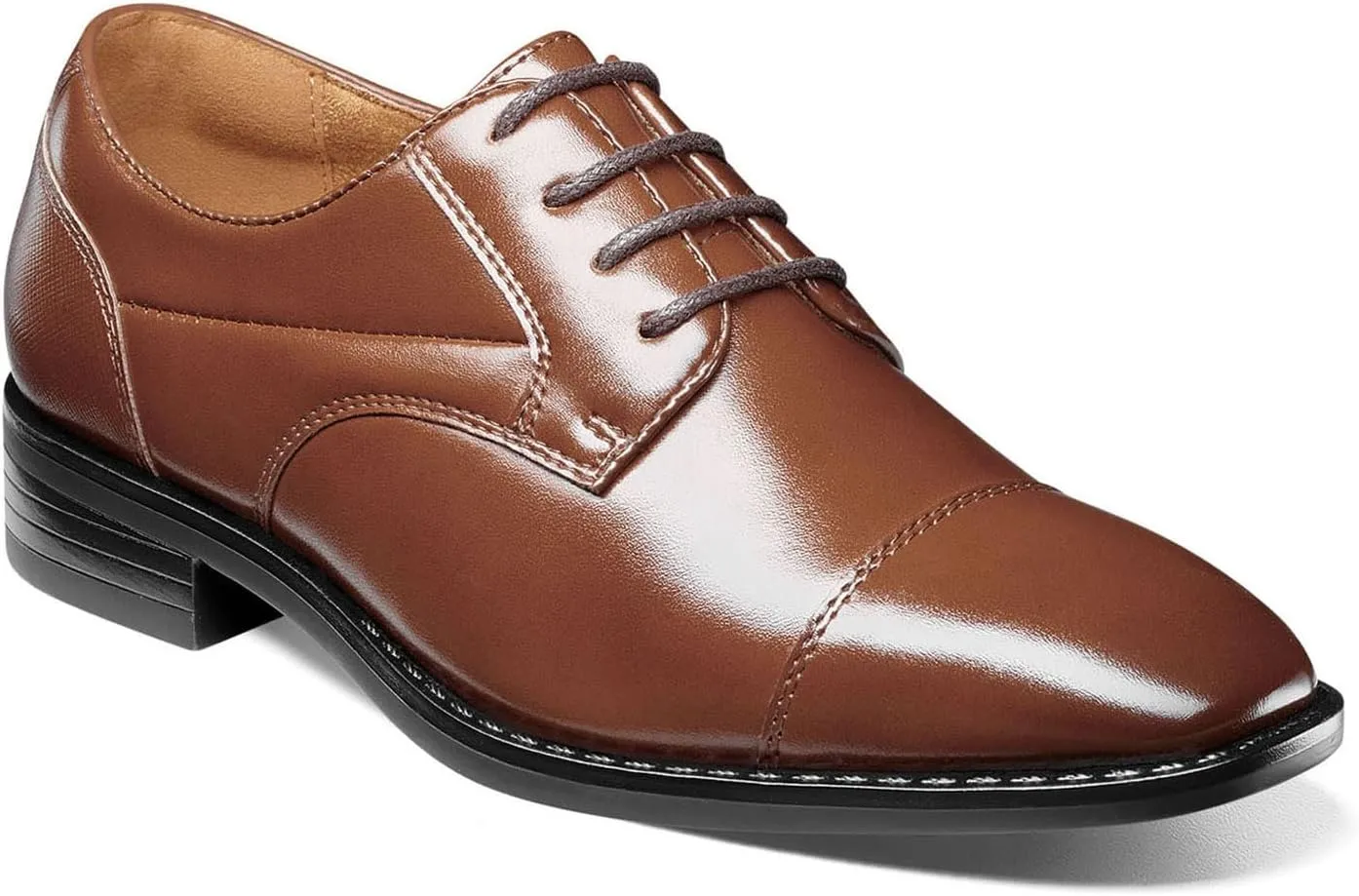 STACY ADAMS Boy's Kallum Cap Toe Oxford