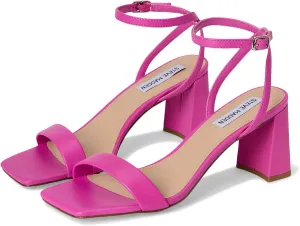 Steve Madden Women's Luxe Pump, Fuschia Leather, 7.5