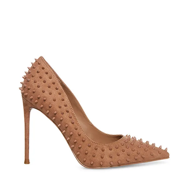Stiletto Steve Stud Dress Pumps Madden Printed Vala-S High Toe Award-winning Responsive service Mocha Pointed