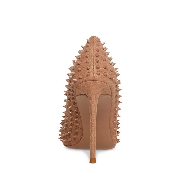 Stiletto Steve Stud Dress Pumps Madden Printed Vala-S High Toe Award-winning Responsive service Mocha Pointed