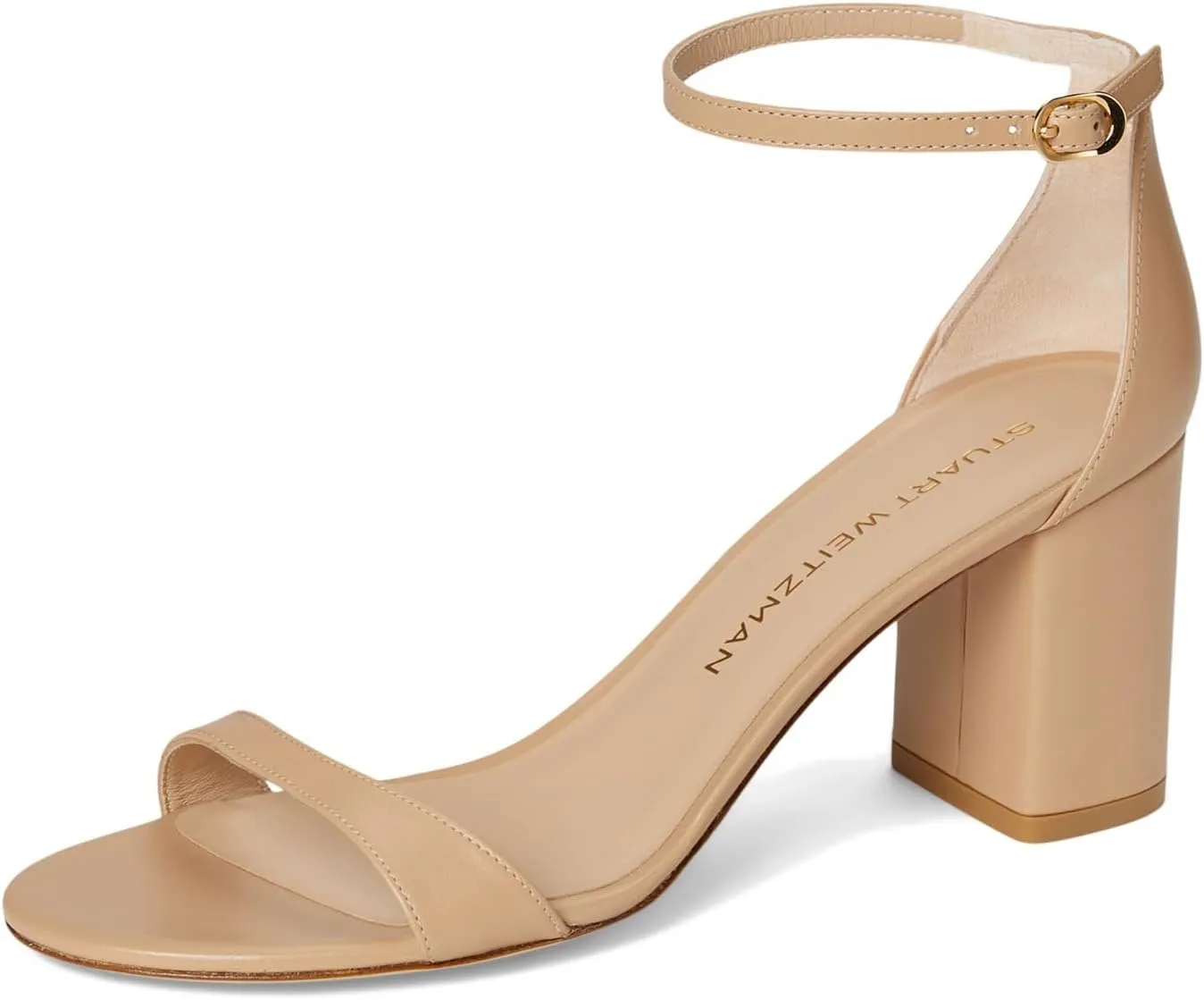 Stuart Weitzman Women's Nudist Block 75 Pump