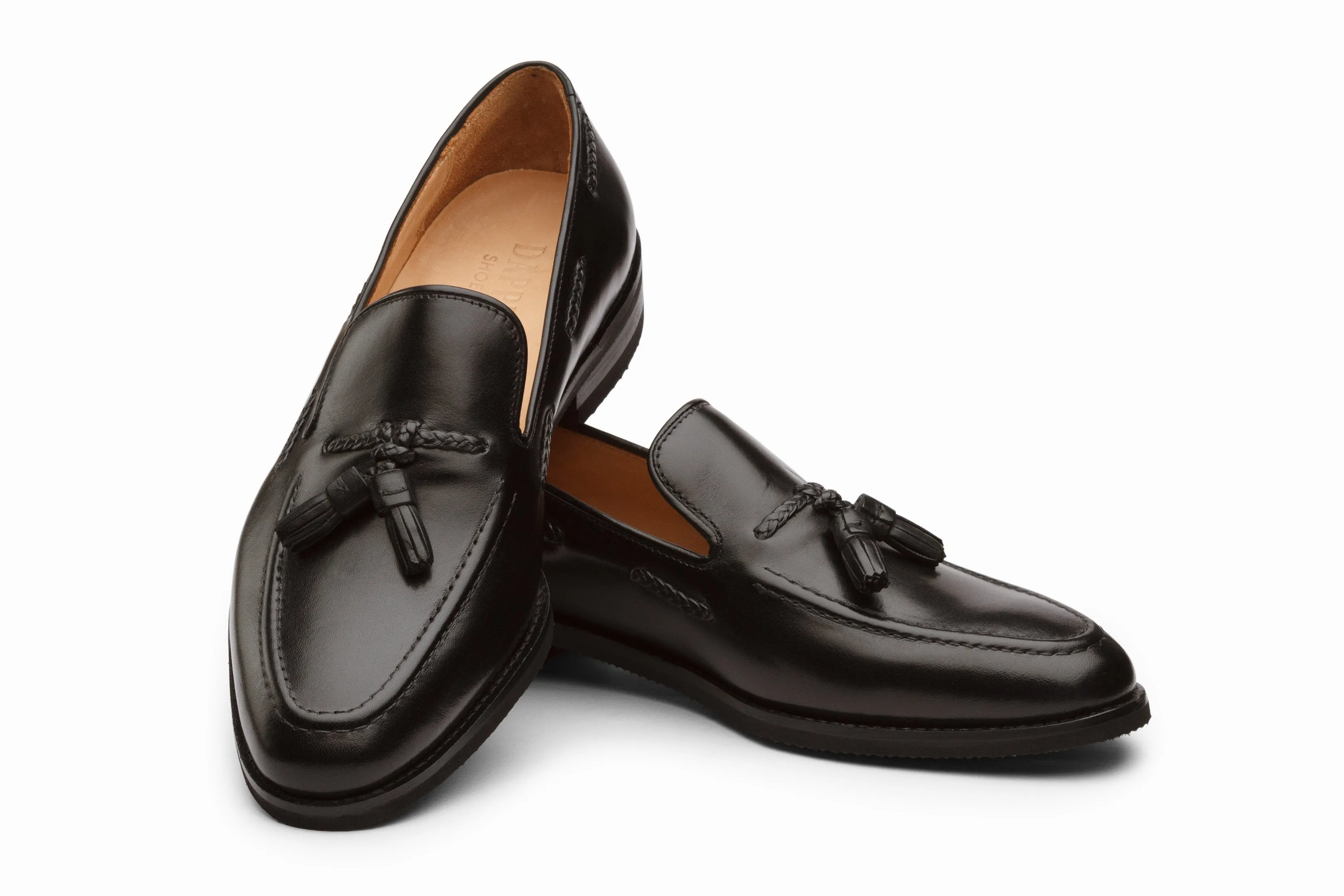 Tassel Loafers - Black