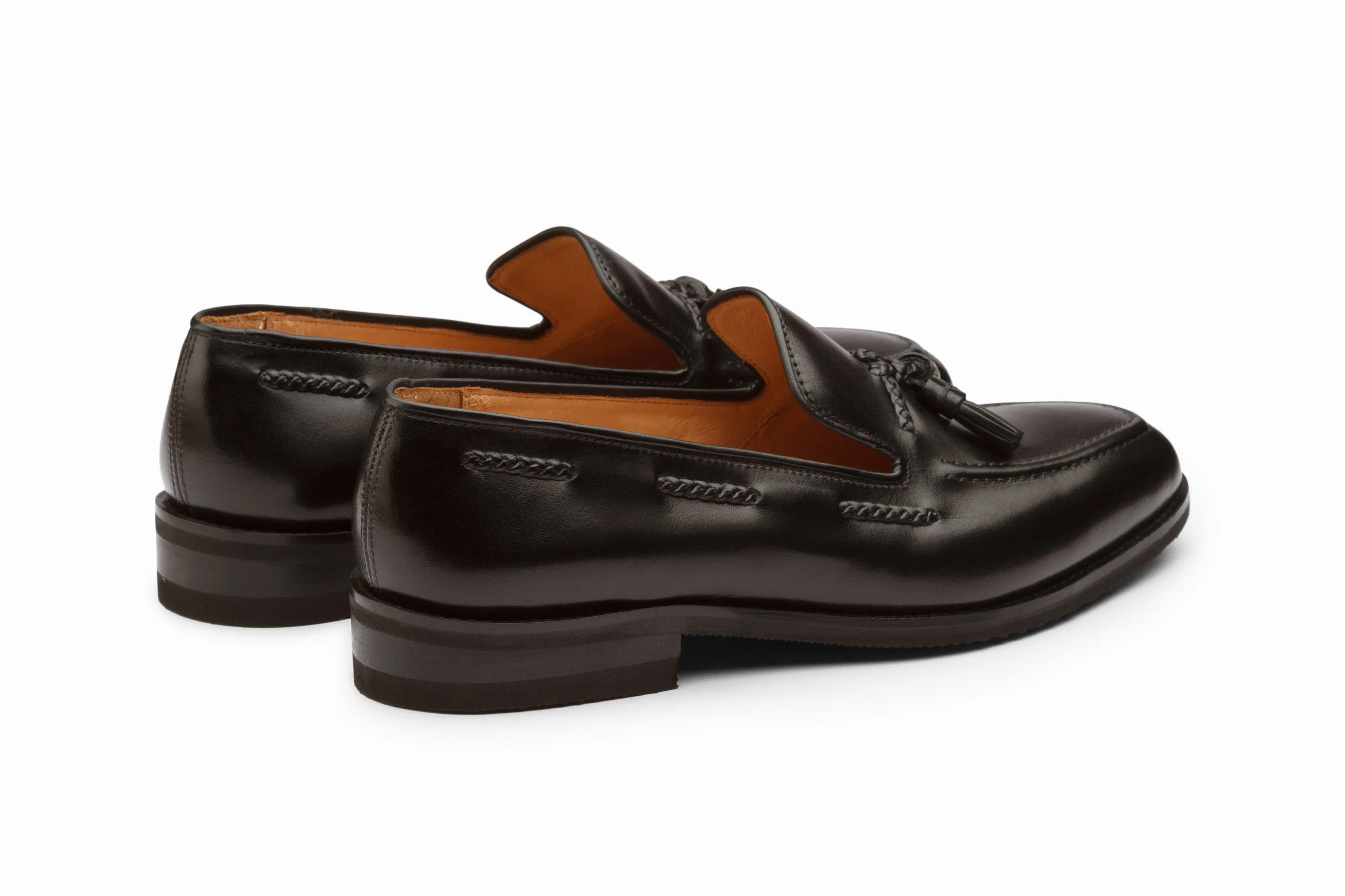 Tassel Loafers - Black