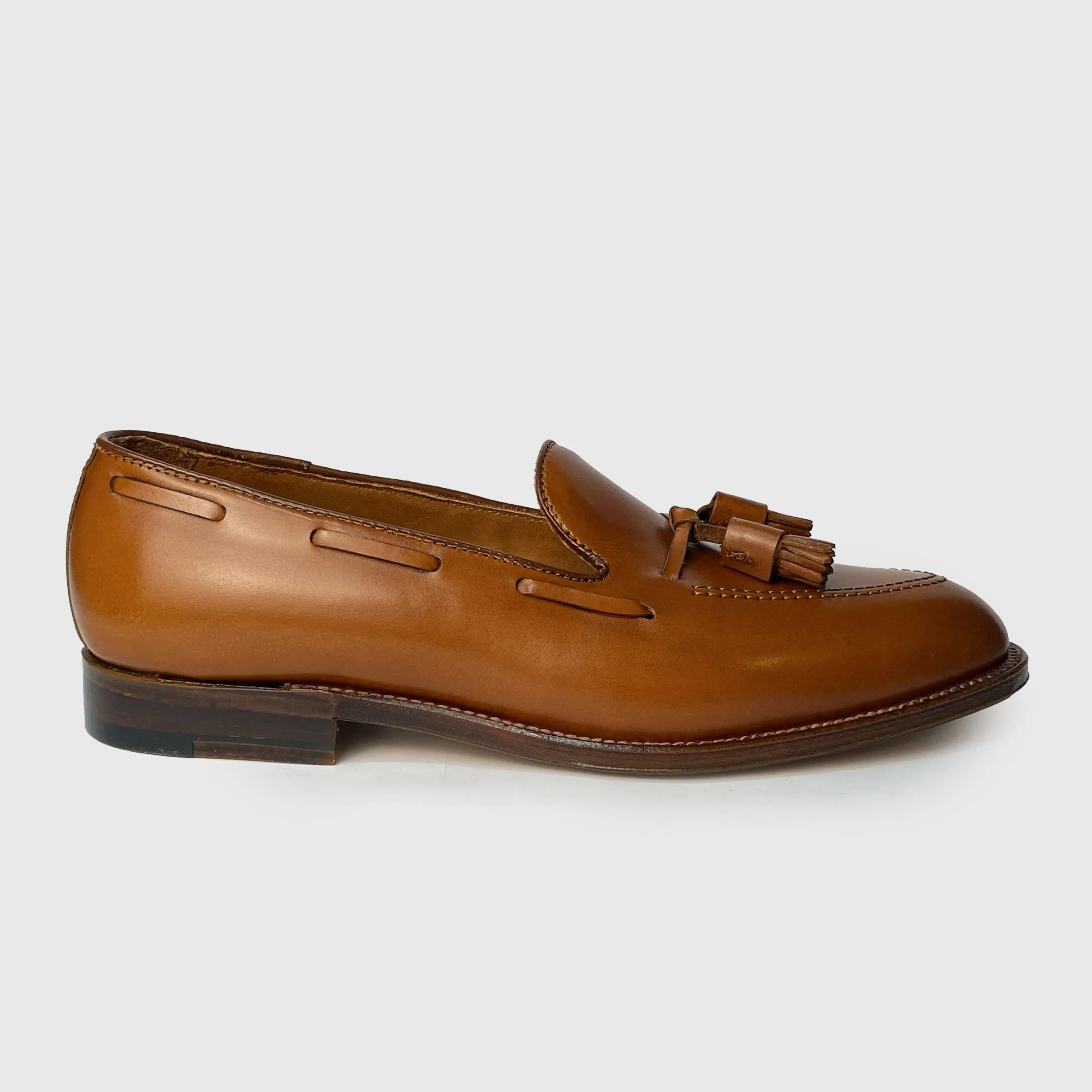Tassel Loaffer Tan Calfskin 662