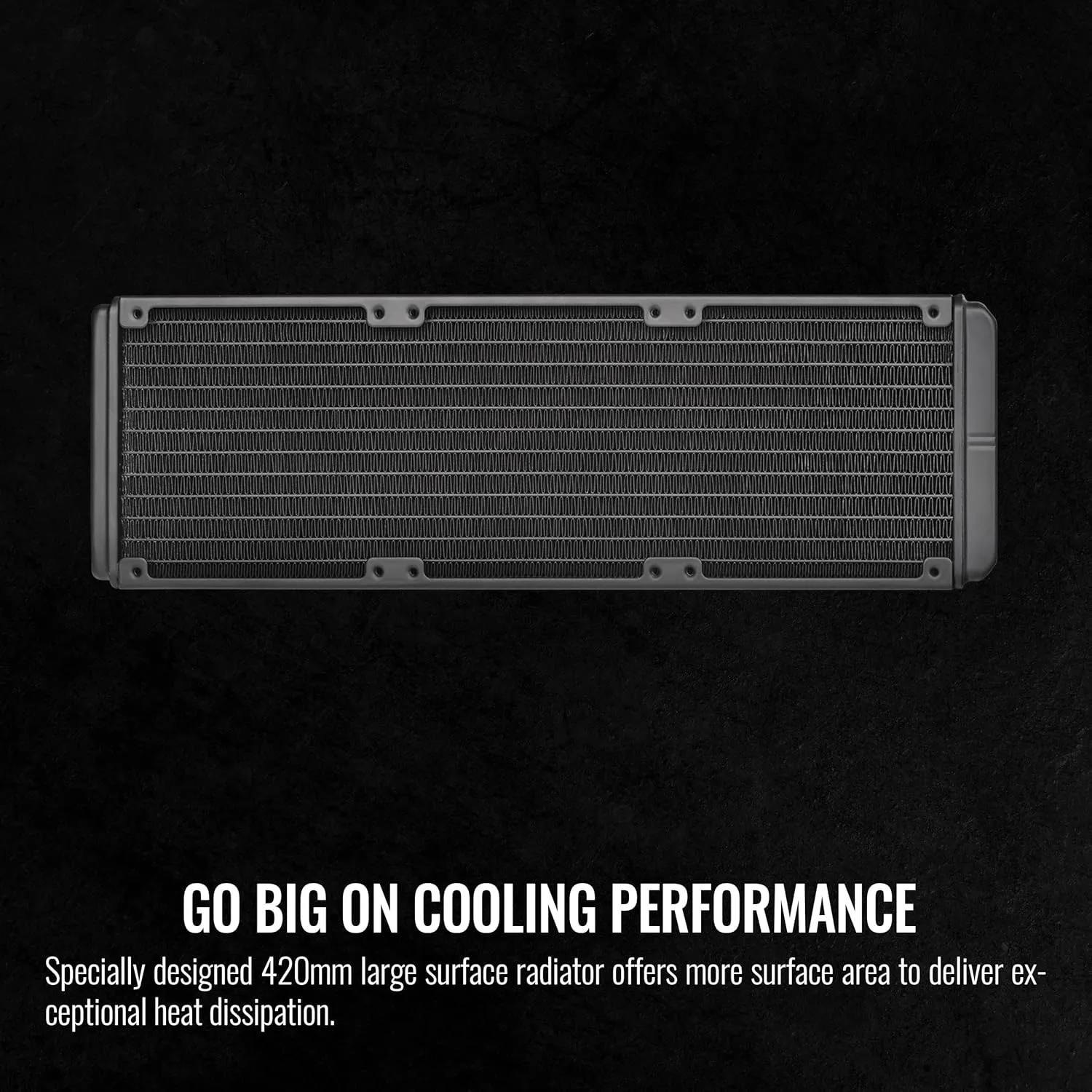 Thermaltake TOUGHLIQUID Ultra 420 RGB CPU Liquid Cooler, AMD(AM5/AM4) Intel(LGA 1700/1200), 2.1 Inch Rotational LCD Display 2000RPM Radiator Fan, TT RGB Plus 2.0. Software, CL-W370-PL14SW-A,Black