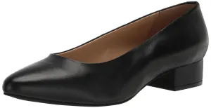 Trotters Jewel Black Leather 10.5 W (D)