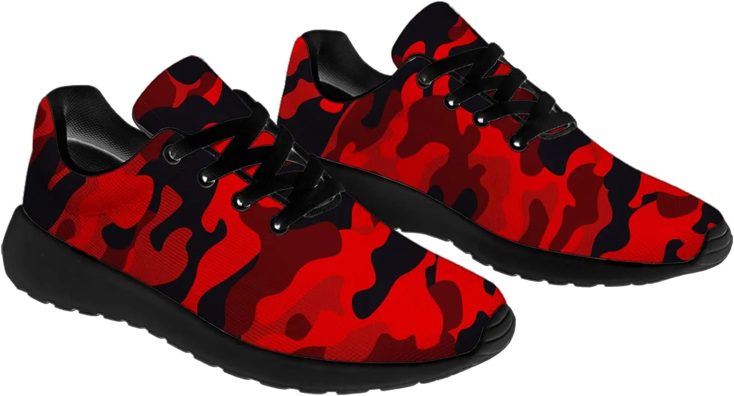 Unisex Camouflage Sneakers for Women & Men, Breathable & Lightweight, All Occasions