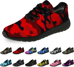 Unisex Camouflage Sneakers for Women & Men, Breathable & Lightweight, All Occasions