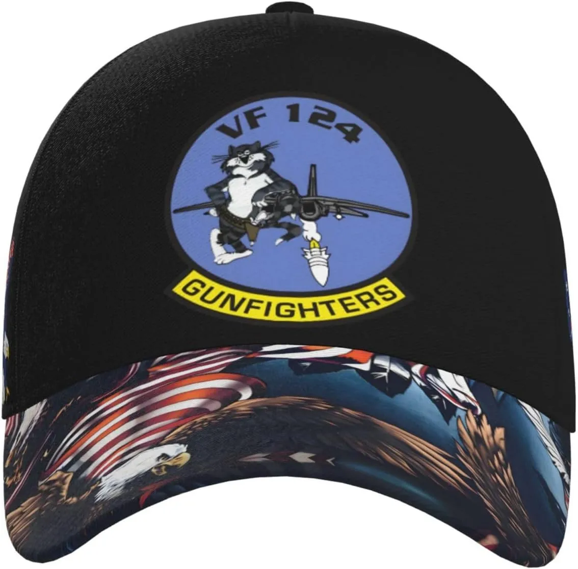 Vf-124 Squadron Hat Adjustable Baseball Cap for Men Women Dad Hat