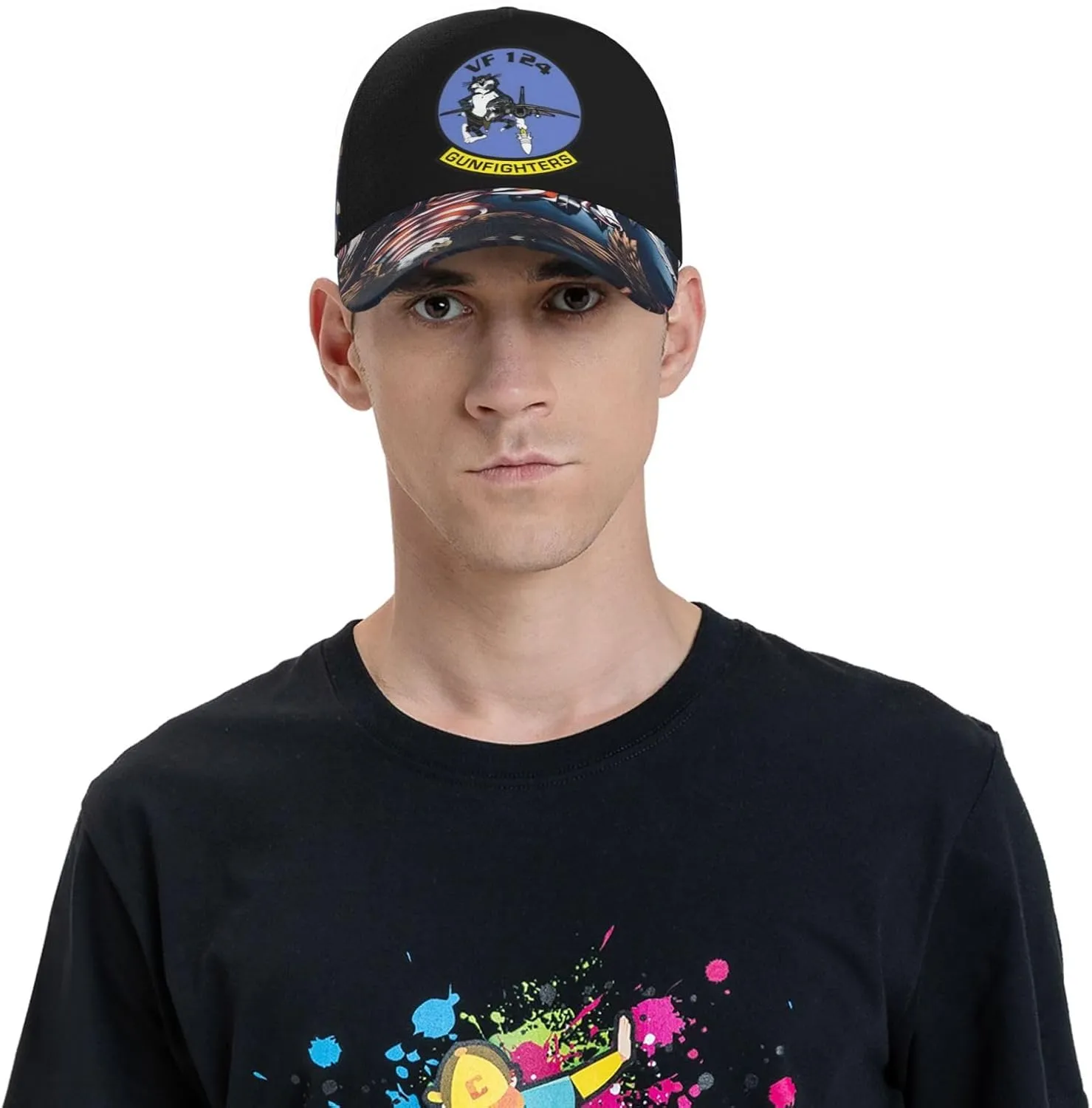 Vf-124 Squadron Hat Adjustable Baseball Cap for Men Women Dad Hat