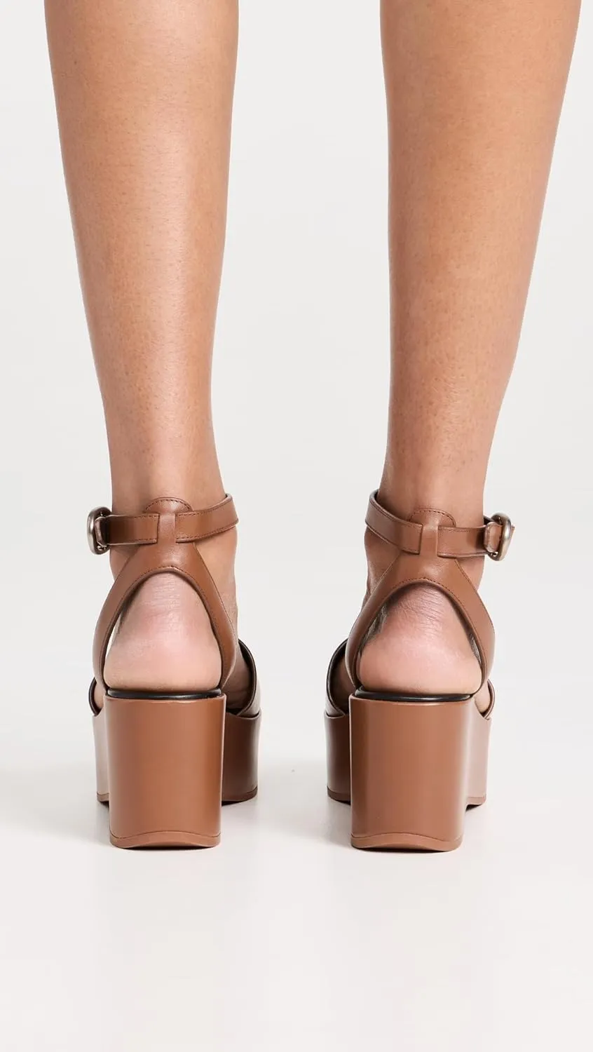Vince Womens Phillipa Platform Ankle Strap Sandals