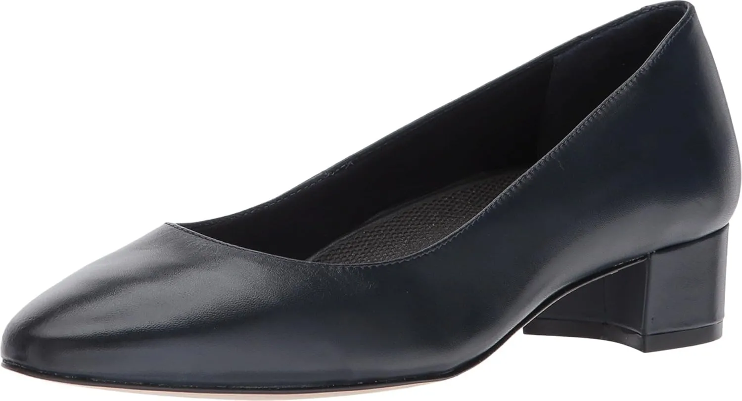 Walking Cradles Heidi Navy Leather 6.5