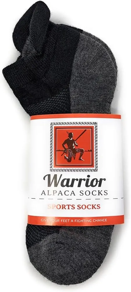 Warrior Alpaca Socks - Unisex High Performance Cross Trainer Athletic Alpaca Socks