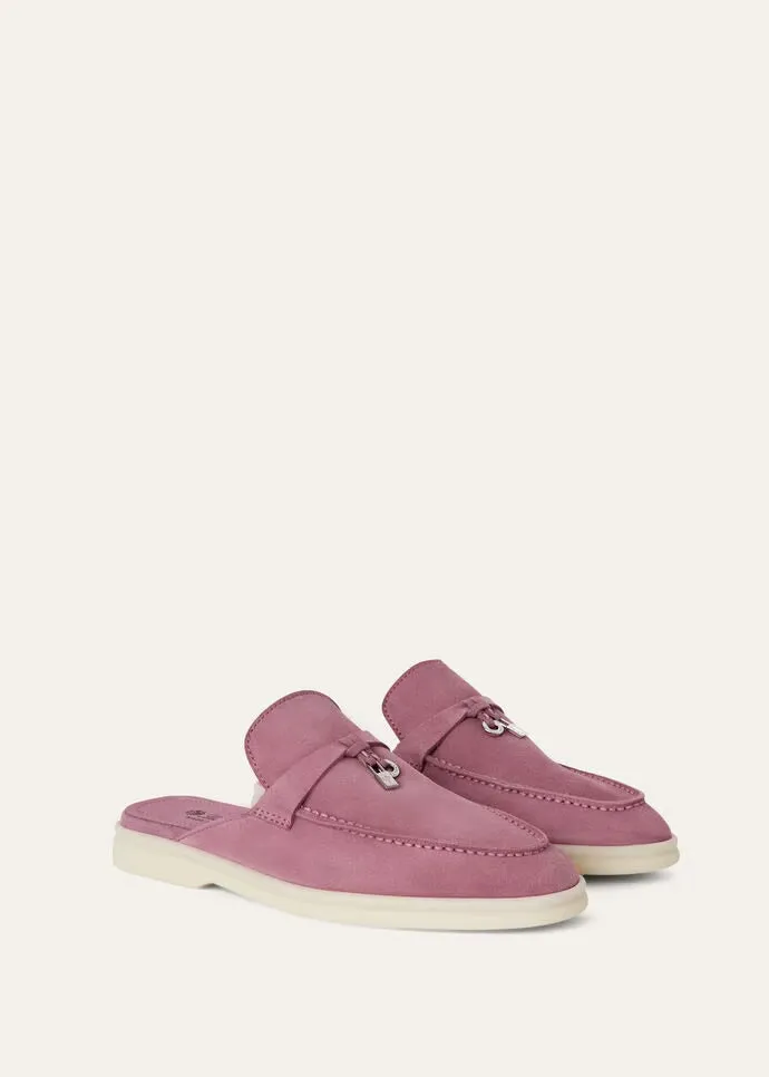 Wild Mauve Babouche Charms Walk Loafers