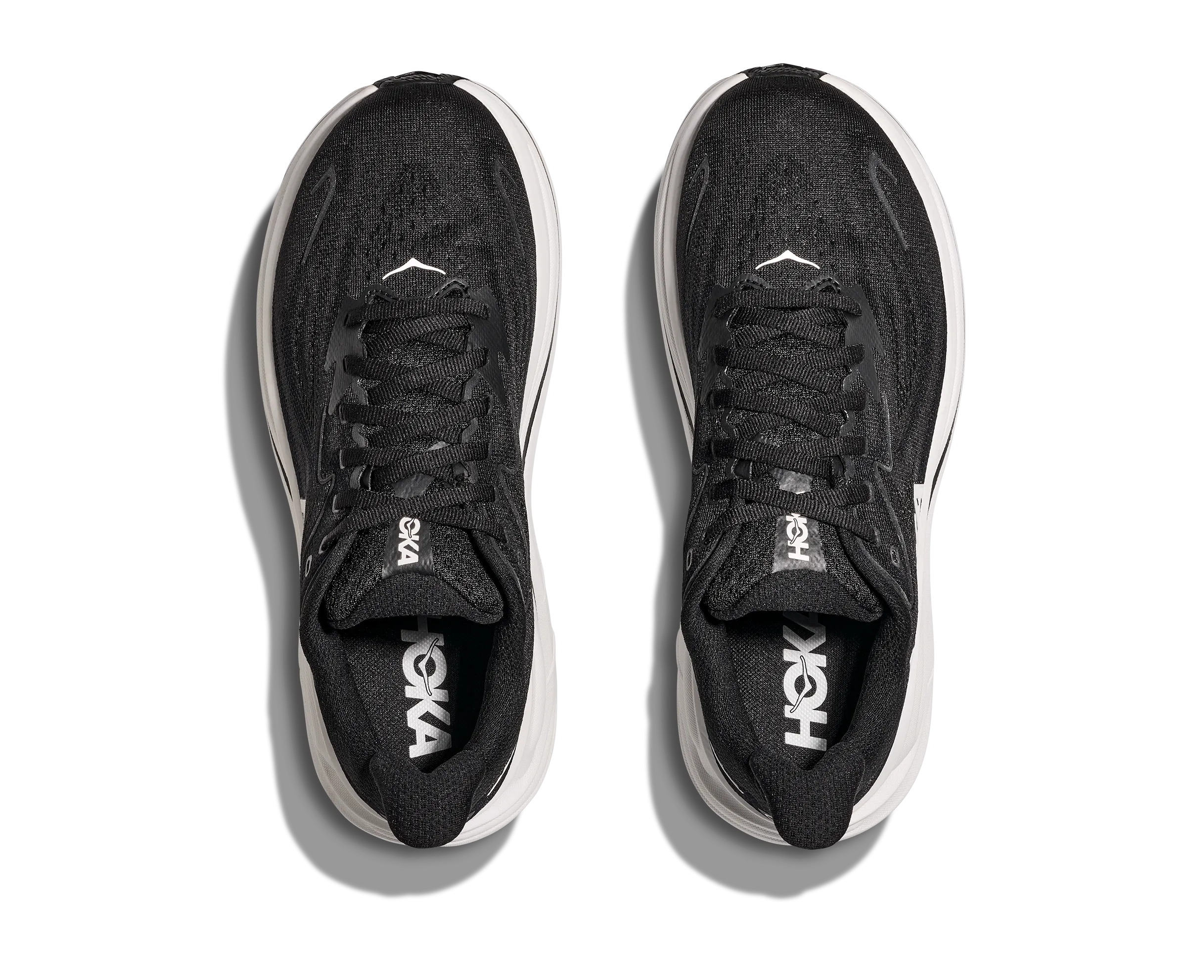 WOMEN'S CLIFTON 10 - B - BWHT BLACK / WHITE